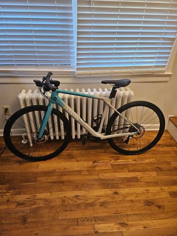 Used Canyon CF 8 2022 Road & Gravel, Light Gray — image 2 of 3