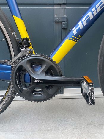 Used Haibike AFFAIR Race 7.0 2018 Road & Gravel, Blue — image 7 of 8