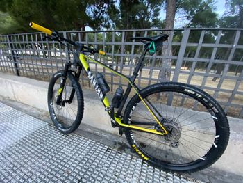 Used Canyon Exceed CF SLX 9.0 Pro Race Team 2018 2018 Mountainbike, Nero — image 5 of 6