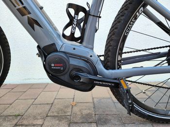 Used Trek Powerfly 7 2019 Mountainbike, Hellgrau — image 9 of 37