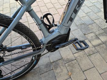 Used Trek Powerfly 7 2019 Mountainbike, Hellgrau — image 3 of 37