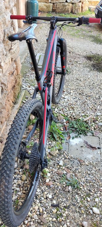 Used BMC FOURSTROKE 01 THREE 2019 2019 Mountainbike, Light Gray, 29 — image 5 of 6