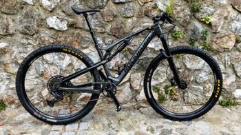 Używany ROCKRIDER 29" Full Suspension Carbon Mountain Bike XC 500 S 2021 2021 MTB
