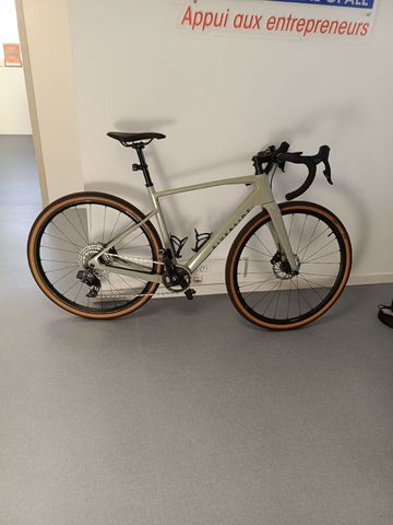 Gebrauchtes RIVERSIDE Carbon Gravel Bike GCR SRAM Rival Etap AXS / Fulcrum RR 900 Wheels 2023 2023 Road & Gravel