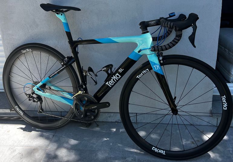 Used Custom Terka SL Road Bike 2000 Road & Gravel, Blue — image 1 of 5