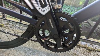 Used TRIBAN Comfortable, light carbon fork and disc brake RC 120 road bike 2023 2023 Road & Gravel, Blu — image 3 of 9
