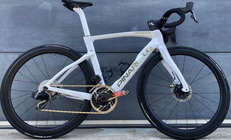 Used Pinarello Dogma F Crystal White 2024 Road & Gravel