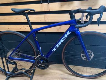 Used Trek Domane SL 6 Gen 4 2024 2024 Road & Gravel, Blue — image 1 of 4