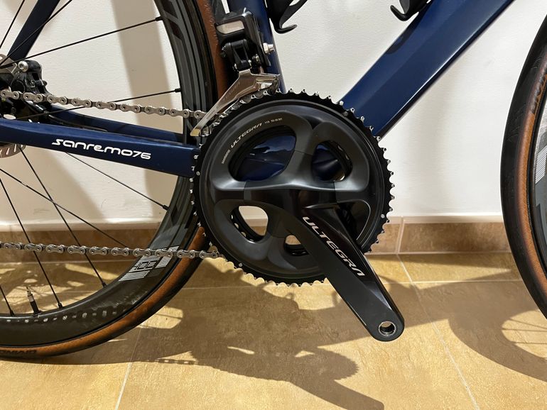 Used Eddy Merckx SanRemo76 Disc — Shimano Ultegra Di2 DB 2020 2020 Road & Gravel, Blue — image 3 of 7