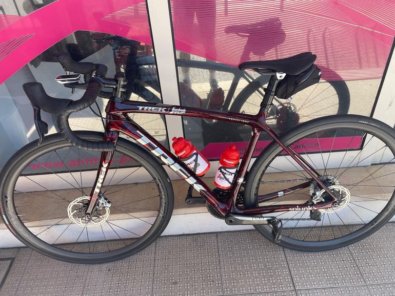 Used Trek Émonda SLR 9 Disc eTap 2020 2020 Road & Gravel, Rot — image 2 of 7