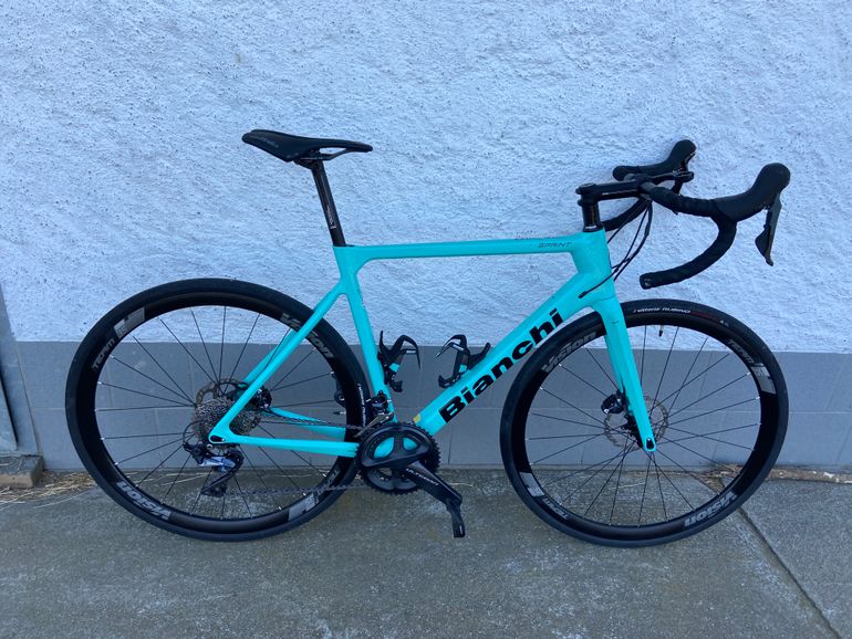 Used Bianchi Sprint Ultegra Disc 2021 Road & Gravel, Blue — image 1 of 4
