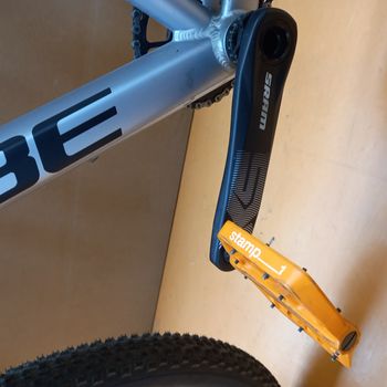 Used CUBE AIM RACE 2022 Mountainbike, Hellgrau — image 2 of 5