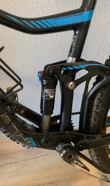 Gebrauchtes Giant Trance Shimano Deore XT 2016 Mountainbike, Schwarz — Bild 3 von 6