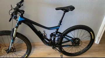 Gebrauchtes Giant Trance Shimano Deore XT 2016 Mountainbike, Schwarz — Bild 1 von 6