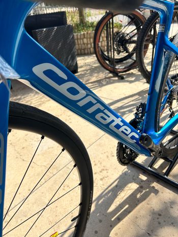 Used Corratec CCT Team Race 2024 2024 Road & Gravel, Blue — image 7 of 9