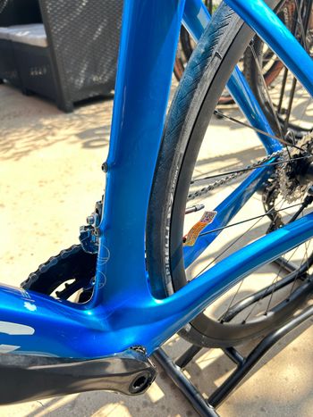 Used Corratec CCT Team Race 2024 2024 Road & Gravel, Blue — image 8 of 9