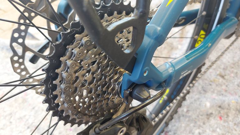 Used CUBE ACID HYBRID ONE 500 29 2018 Mountainbike, Blau — image 5 of 5