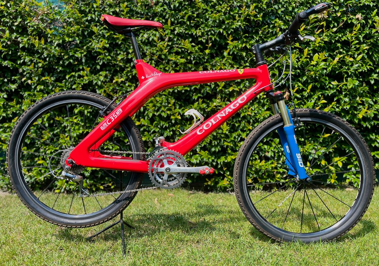 Colnago FERRARI Elite c35 Mtb gebruikt in 56 cm buycycle Nederland