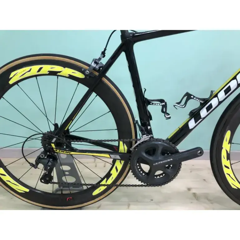 Used Look 675 - Ultegra 6800- Zipp 404 2016 Road & Gravel, Black — image 3 of 5
