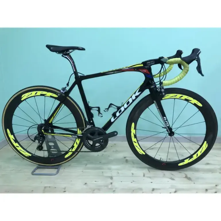 Used Look 675 - Ultegra 6800- Zipp 404 2016 Road & Gravel, Black — image 1 of 5