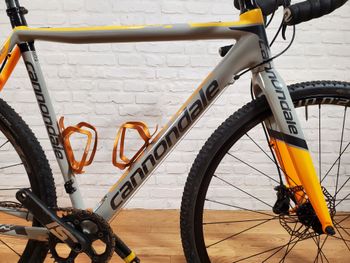 Used Cannondale SuperX Rival CX1 2016 Road & Gravel, Light Gray — image 8 of 12