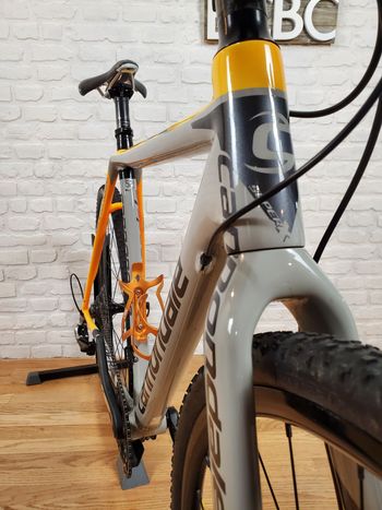 Used Cannondale SuperX Rival CX1 2016 Road & Gravel, Light Gray — image 4 of 12