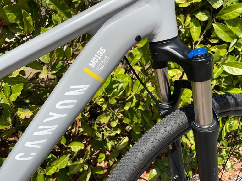Used Canyon Pahtlite 6 WMN 2021 Mountainbike, Light Gray — image 6 of 6