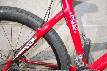 Used Trek Elite Team Issue 9.9, XC-MTB 2008 Mountainbike, Red — image 6 of 12