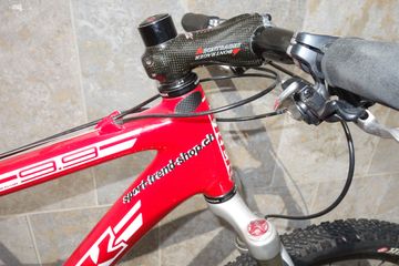 Used Trek Elite Team Issue 9.9, XC-MTB 2008 Mountainbike, Red — image 11 of 12