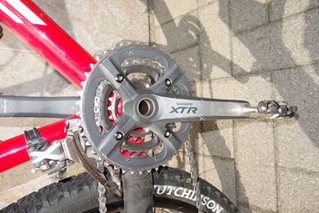 Used Trek Elite Team Issue 9.9, XC-MTB 2008 Mountainbike, Red — image 5 of 12