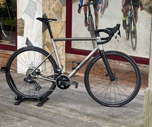 Bossi Bicycles - strada SS frameset+ cockpit titanium, 2024