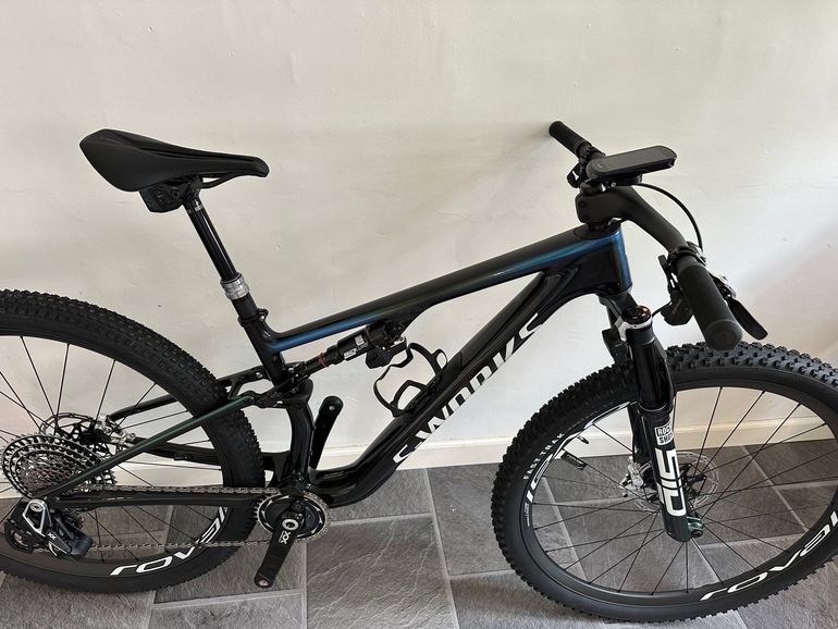 Used Specialized S-Works Epic 8 2024 2024 Mountainbike, Blue, 29 — image 1 of 9