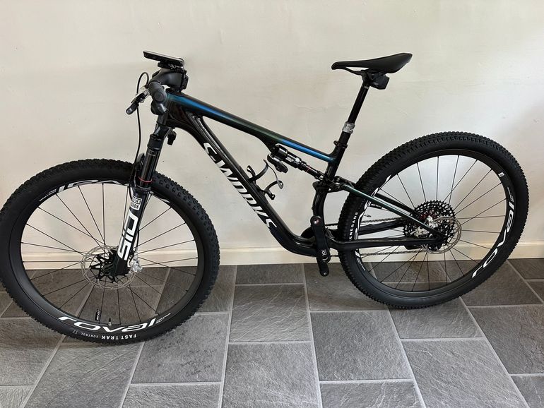 Used Specialized S-Works Epic 8 2024 2024 Mountainbike, Blue, 29 — image 7 of 9