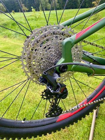 Used Merida BIG TRAIL 600 2022 2022 Mountainbike, Green, 29 — image 5 of 13