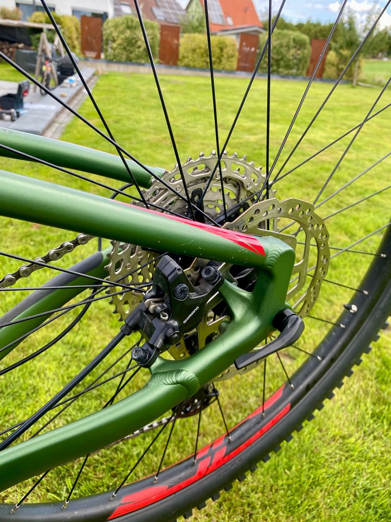 Used Merida BIG TRAIL 600 2022 2022 Mountainbike, Green, 29 — image 6 of 13