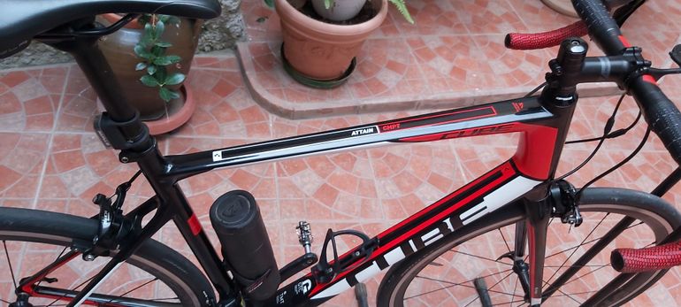 Used CUBE attain gtc 2016 2016 Road & Gravel, Red — image 7 of 7