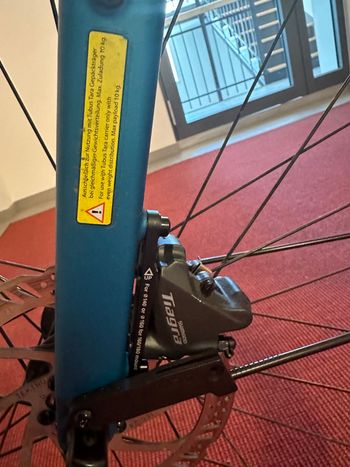 Used CUBE Nuroad Gravel deepteal 'n' black mit kompletter Tiagra Gruppe (neu in 2024) 2022 Road & Gravel, Blau — image 5 of 5