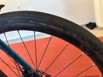 Used CUBE Nuroad Gravel deepteal 'n' black mit kompletter Tiagra Gruppe (neu in 2024) 2022 Road & Gravel, Blau — image 4 of 5