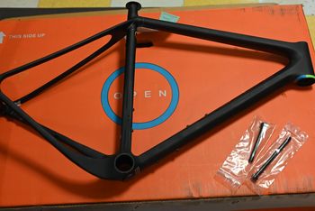 Used Open U.P.P.E.R. 2023 Frameset 2023 Road & Gravel, Black — image 1 of 3