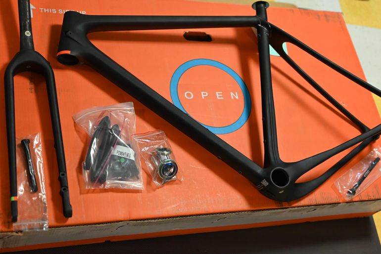 Used Open U.P.P.E.R. 2023 Frameset 2023 Road & Gravel, Black — image 2 of 3