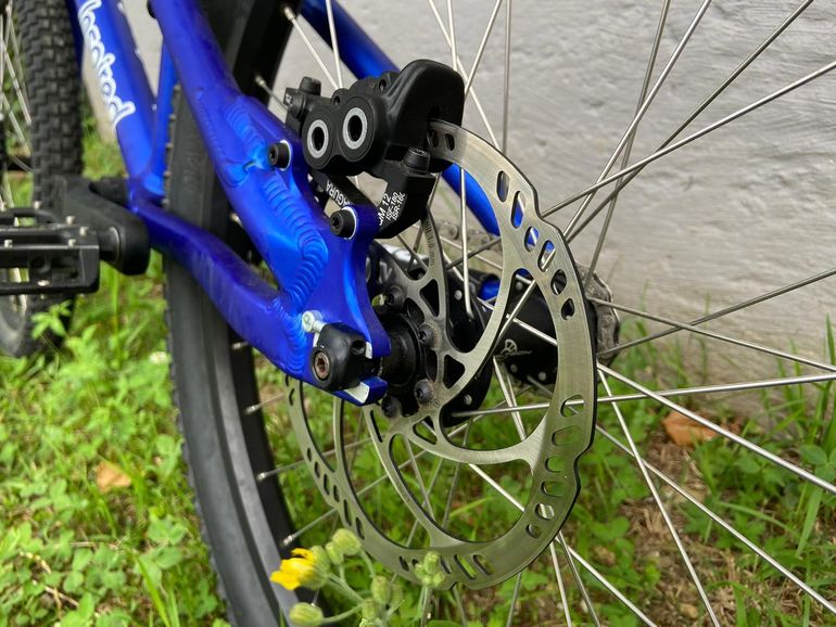 Used x Inspired Street Trial Flow + 24" 2024 Mountainbike, Blue — image 4 of 8