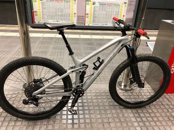 Used Trek Fuel EX 9.8 29 2019 2019 Mountainbike, Gris claro — image 7 of 11