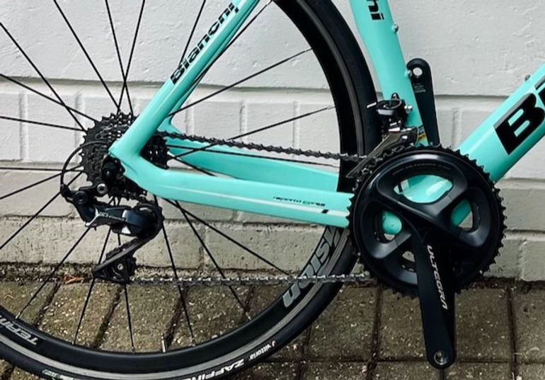 Used Bianchi Aria Ultegra 2019 2019 Road & Gravel, Blue — image 3 of 3