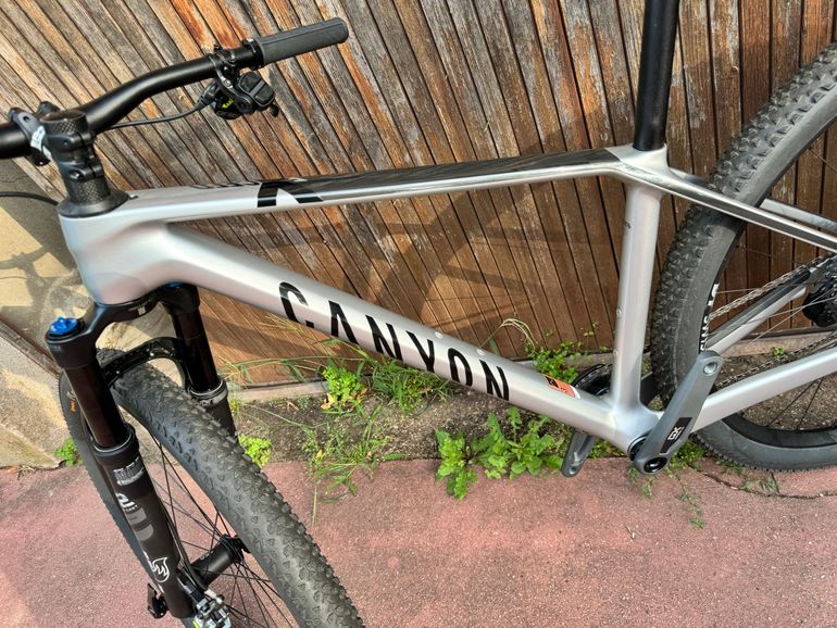 Used Canyon Exceed CF 8 2023 2023 Mountainbike, Hellgrau, 29 — image 5 of 14