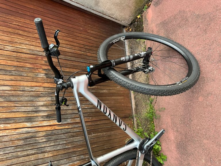 Used Canyon Exceed CF 8 2023 2023 Mountainbike, Hellgrau, 29 — image 9 of 14
