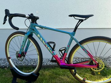Used Canyon Grizl CF SL 7 Throwback 2023 2023 Road & Gravel, Blue — image 4 of 6