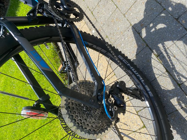 Used Haibike HardSeven 5 2017 Mountainbike, Blue — image 3 of 5