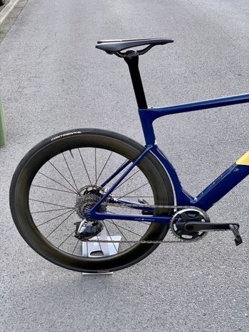 Used 3T Strada TEAM Red AXS eTap 2019 Road & Gravel, Blue — image 3 of 12
