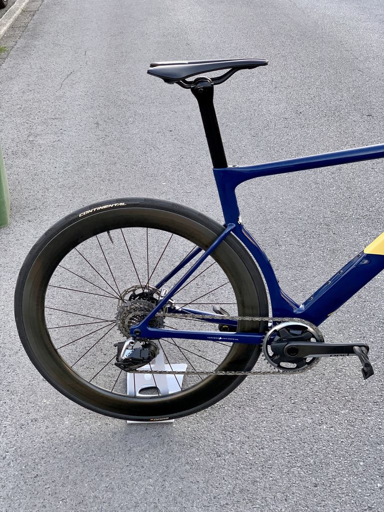 Used 3T Strada TEAM Red AXS eTap 2019 Road & Gravel, Blue — image 3 of 12