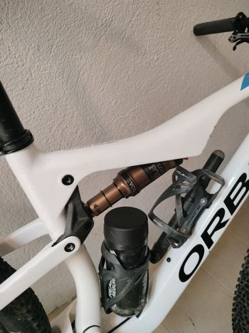 Used Orbea OIZ M10 2019 2019 Mountainbike, Blanco — image 4 of 6